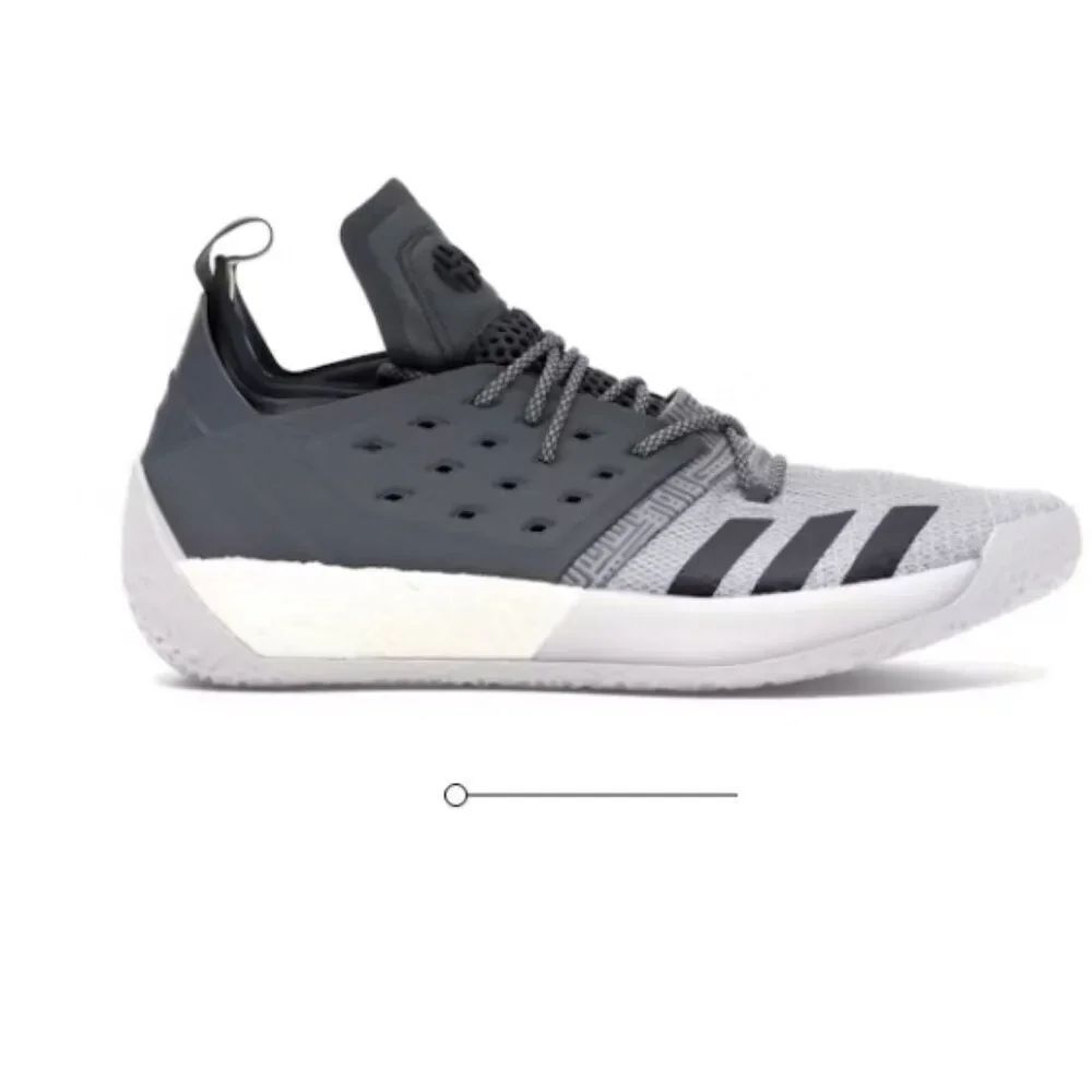 NWT adidas Harden Vol 2 in Concrete Gray and Black in Size 7